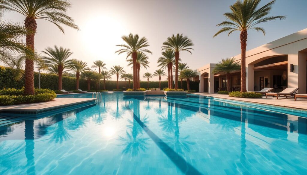 انشاء مسبح الومبي